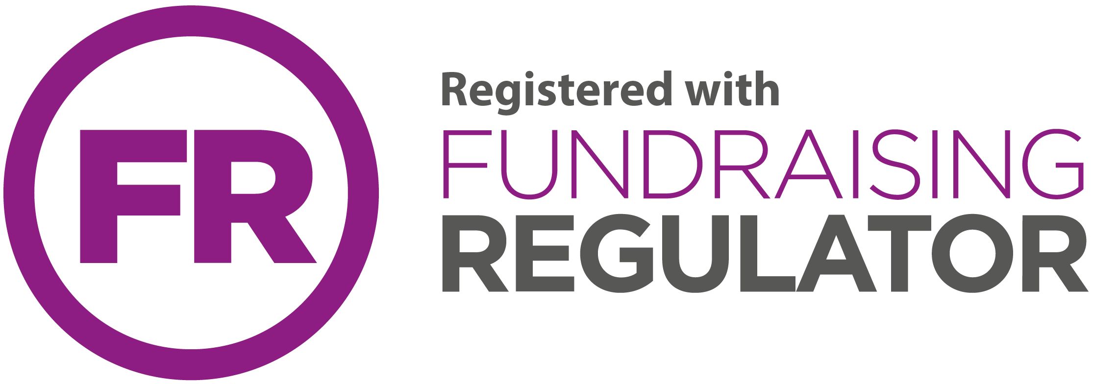 We are registered with the Fundraising Regulator