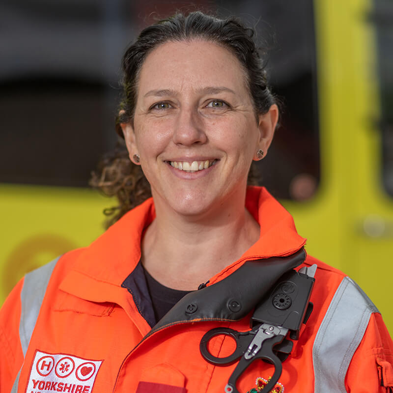 Dr Sarah Milton Jones - Yorkshire Air Ambulance - Team Member