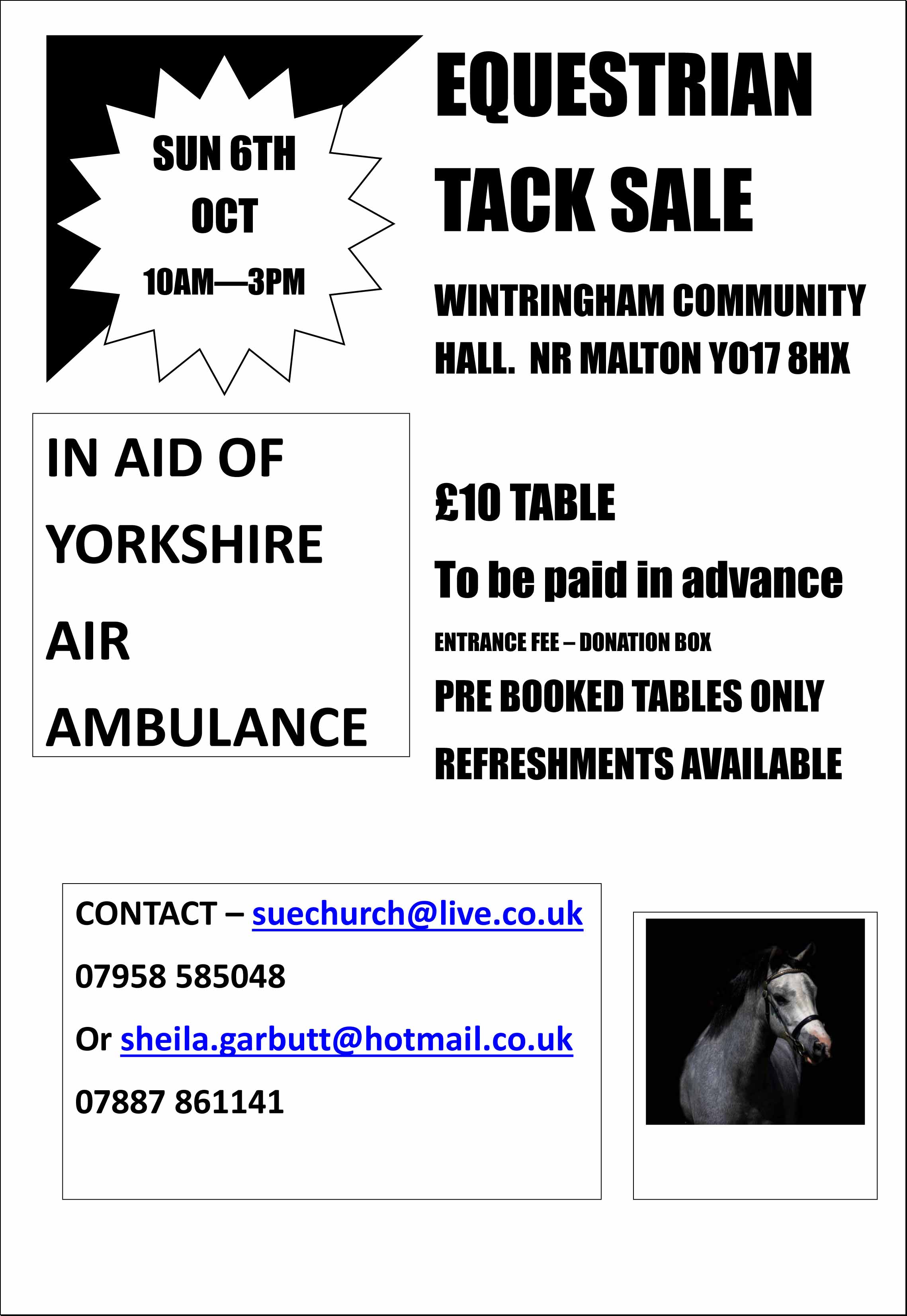 Equestrian Tack Sale