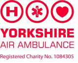 YAA do not do Door knocking | Yorkshire Air Ambulance logo