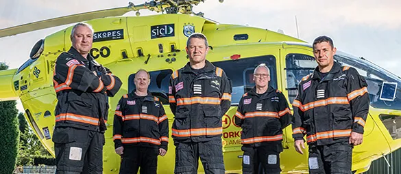 Yorkshire Air Ambulance Pilots & Paramedics