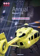 Image of the cover of the Yorkshire Air Ambulance Annual Report 16 - Year ending March 2016