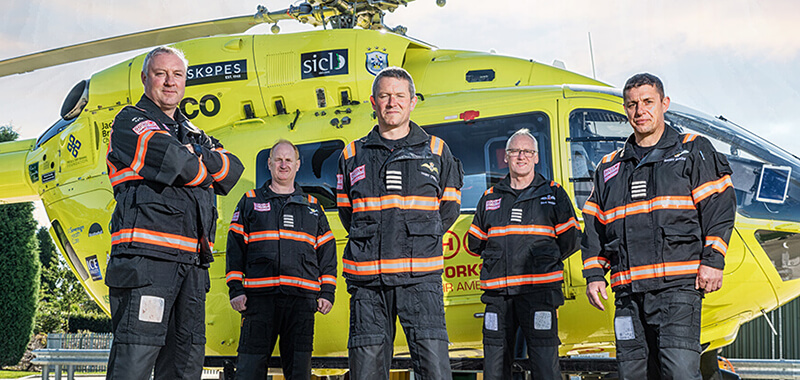 Yorkshire Air Ambulance Pilot Team
