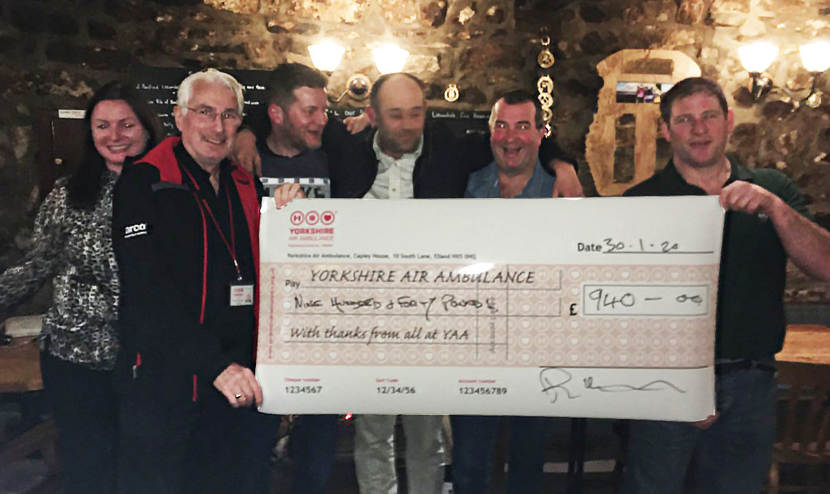 Littondale Business Group raise £940 from auction!