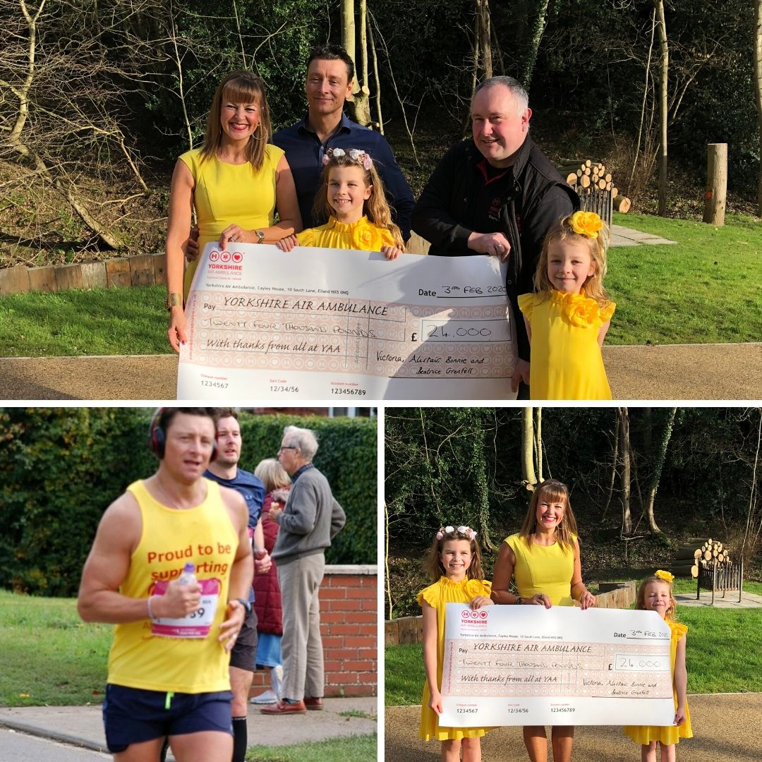 Former patient’s family raise £24,000 for YAA!