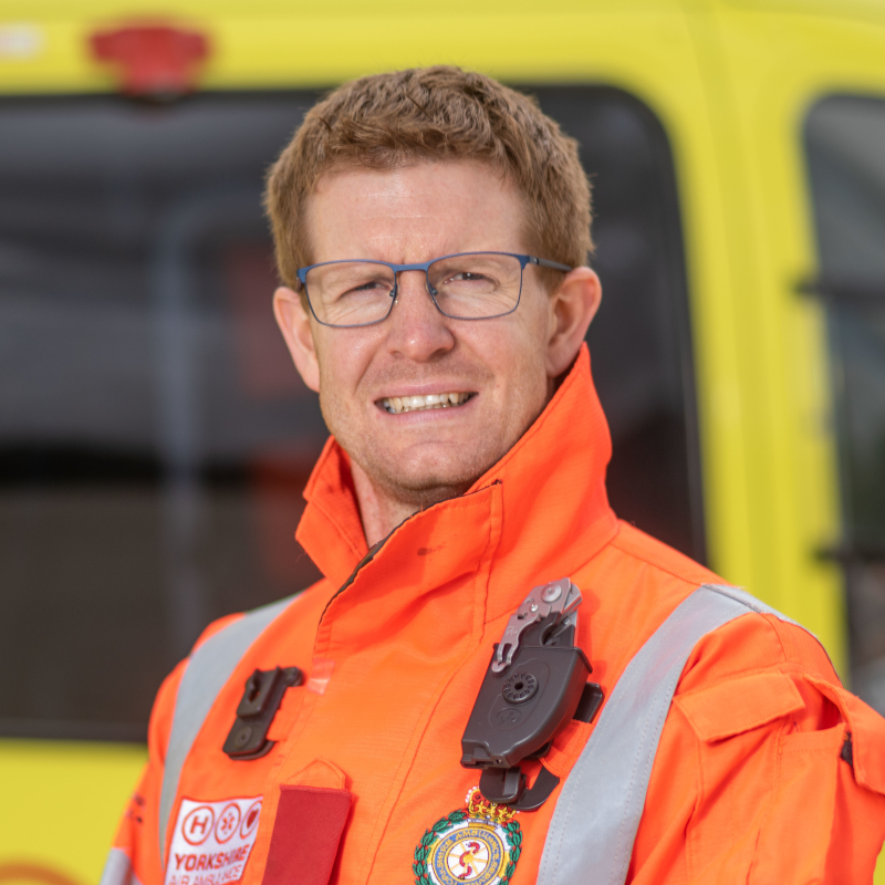 Image of Dr Paul Onion a doctor at the Yorkshire Air Ambulance