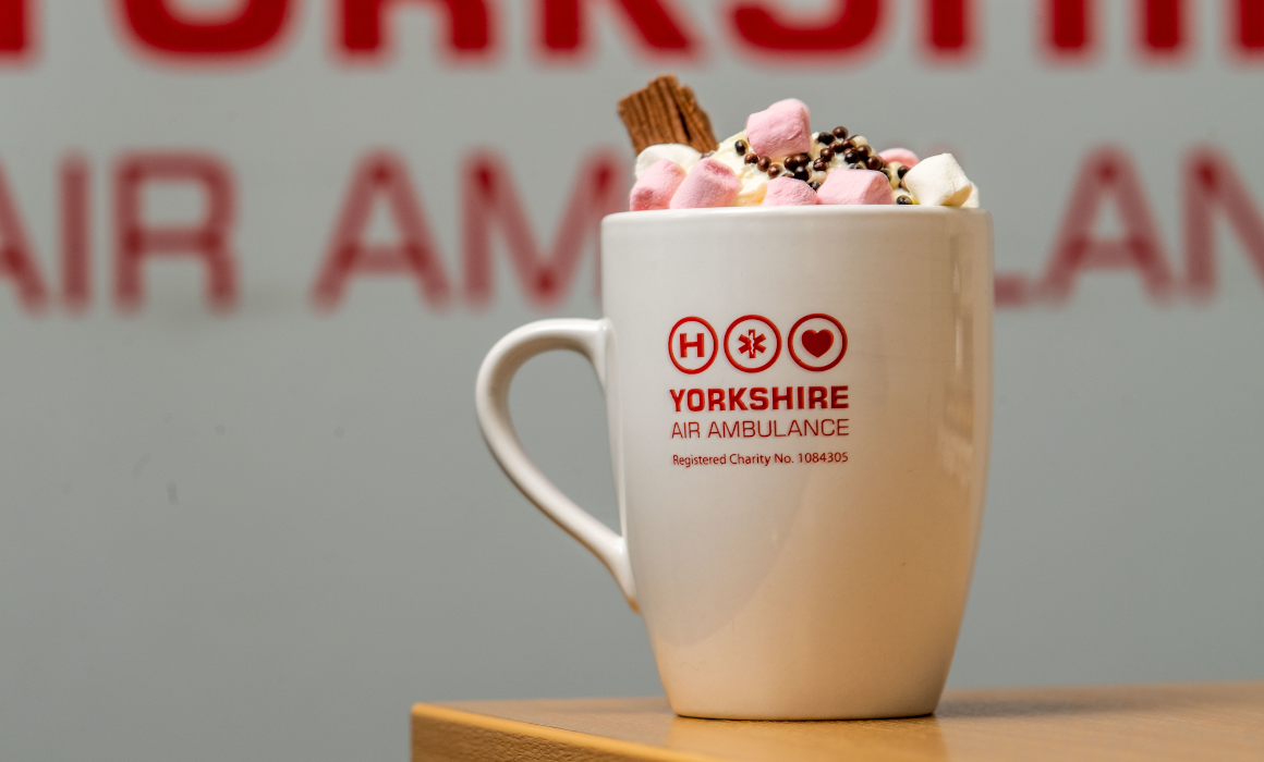 National Hot Chocolate Day Yorkshire Air Ambulance