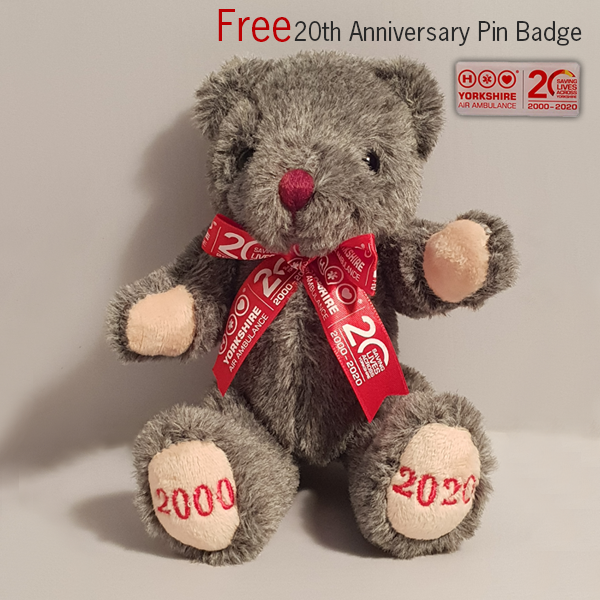 Dillards Christmas Bear 2022 Yaa 20Th Anniversary Teddy | Yorkshire Air Ambulance Online Shop