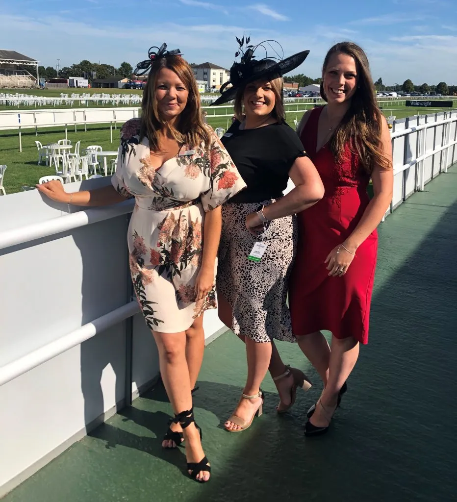 Photo of Katie, Kerry and Jenny from Yorkshire Air Ambulance