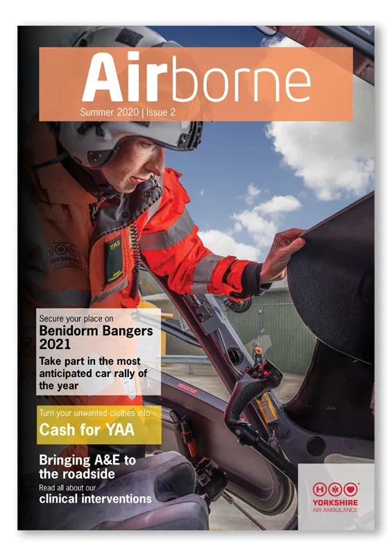 Image showing the cover of the YAA Airborne Newsletter Summer 2020 Edition