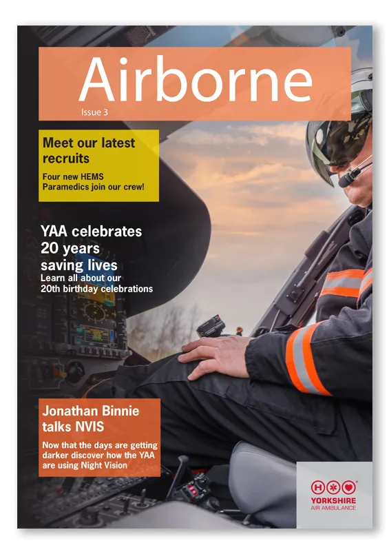Image of front cover of YAA Newsletter Issue 3