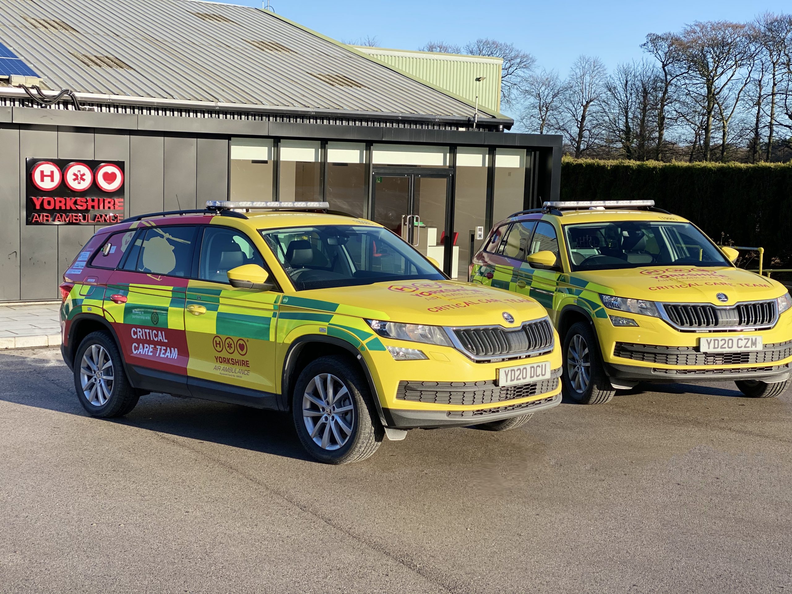 New Rapid Response Vehicles to their fleet YAA Charity