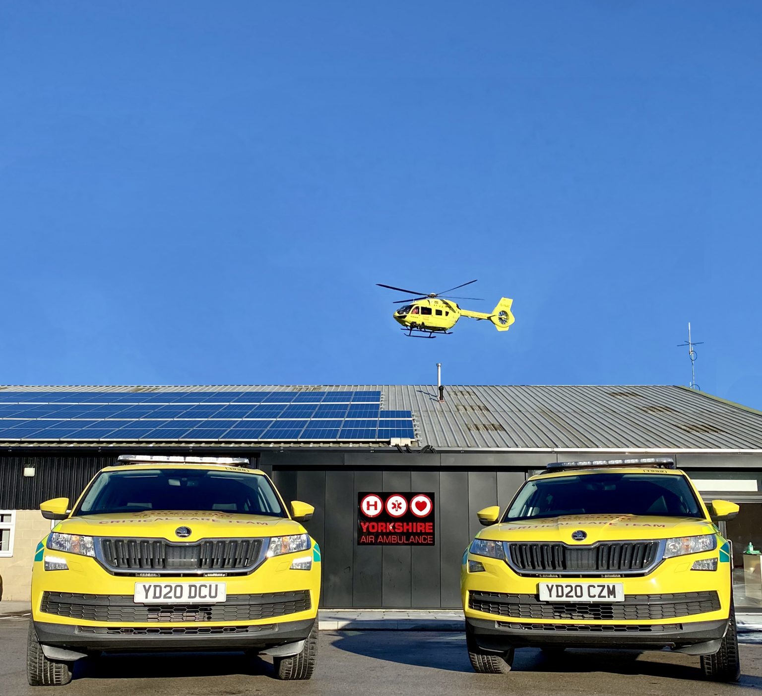 Grant funding Yorkshire Air Ambulance Charity