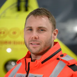 Photo of YAA HEMS Paramedic Andy Watson