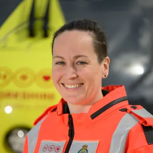 Photo of YAA HEMS Paramedic Lindsey Newey