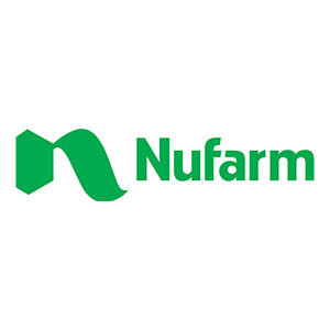 Nufarm logo on white background