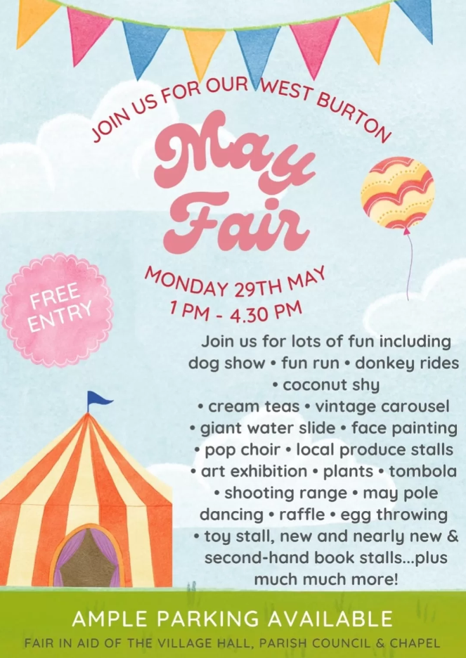 Village fair flyer
