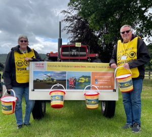 YAA Volunteers at Tractor Run 