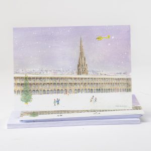 The Piece Hall Christmas Card for the Yorkshire Air Ambulance