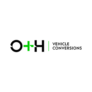 Logo with the letters 'O', '+' and 'H' and the words 'Vehicle Conversions'