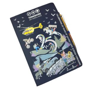 Yorkshire Air Ambulance + Luce & Bear 25 Year A5 Notebook