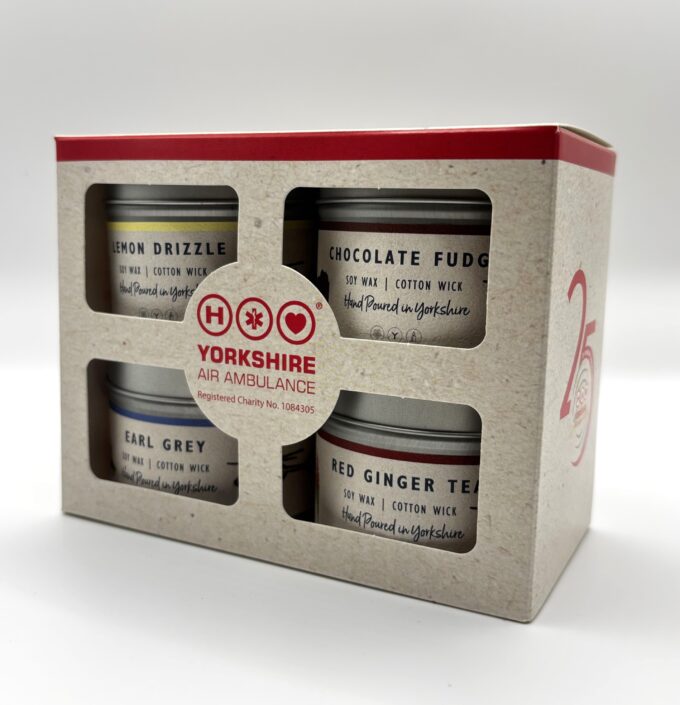 25th Anniversary Candle Gift Set - Image 2