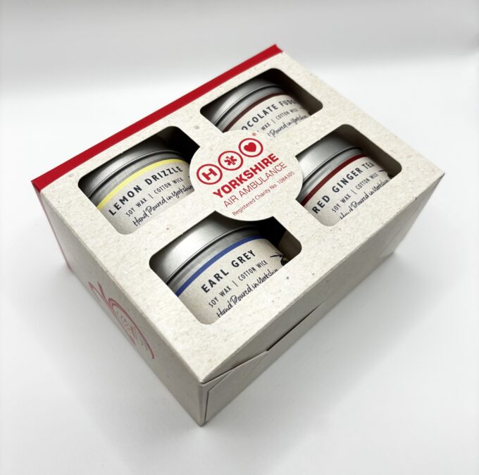 25th Anniversary Candle Gift Set