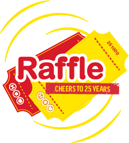 Always Ready Raffle - Cheers to 25 Years