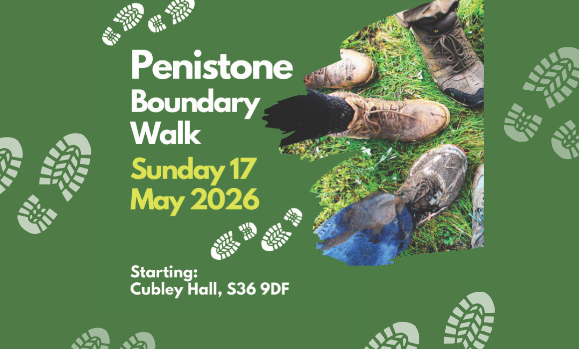 A graphic advertising a charity walk