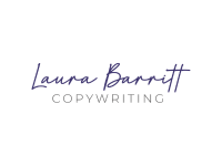 Logo with the words Laura Barritt Copywriting