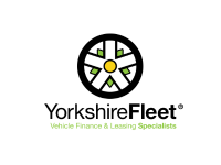 A logo featuring  a wheel and the words Yorkshire Fleet Vehicle Finance & Leasing Specialists